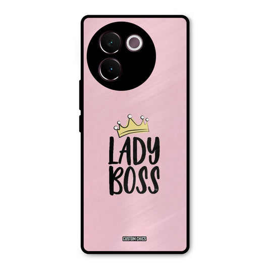 Lady Boss Vivo V30e Mobile Back Cover - Cute PrintShield Case