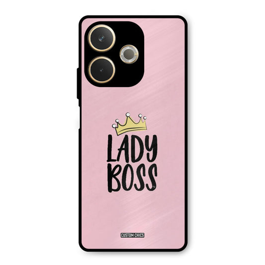 Lady Boss Oppo A5 Pro Mobile Back Cover - Cute PrintShield Case