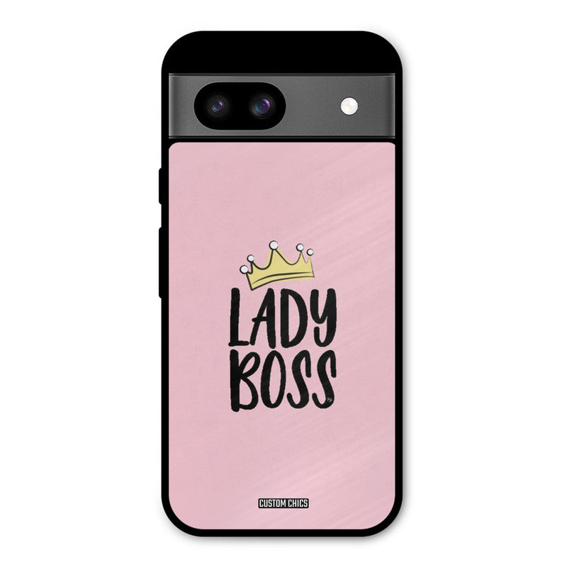 Lady Boss Google Pixel 8a Mobile Back Cover - Cute PrintShield Case