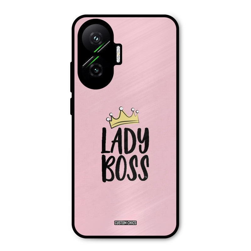 Lady Boss Poco F7 5G Mobile Back Cover - Cute PrintShield Case