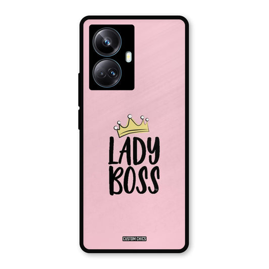Lady Boss Realme 10 Pro Plus Mobile Back Cover - Cute PrintShield Case