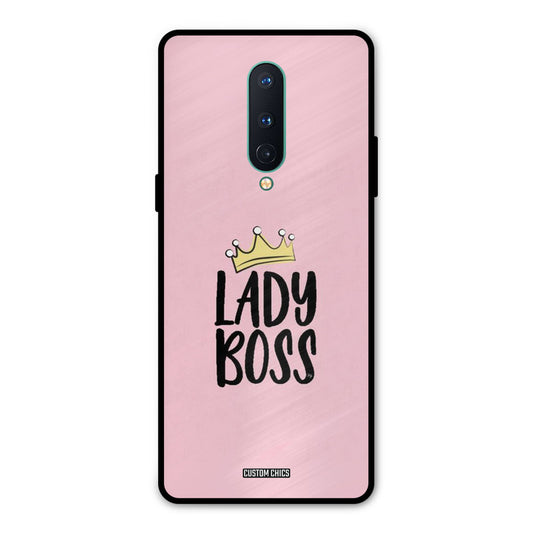 Lady Boss Oneplus 8 Mobile Back Cover - Cute PrintShield Case