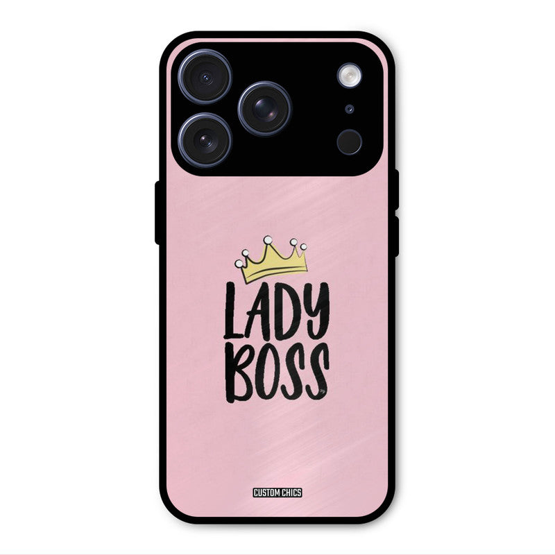 Lady Boss iPhone 17 Pro Max Mobile Back Cover - Cute PrintShield Case