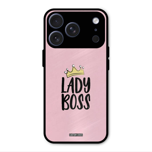 Lady Boss iPhone 17 Pro Max Mobile Back Cover - Cute PrintShield Case