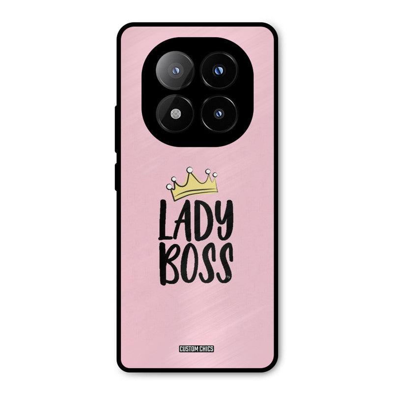 Lady Boss Redmi Note 14 Pro Plus 5G Mobile Back Cover - Cute PrintShield Case