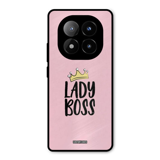 Lady Boss Redmi Note 14 Pro Plus 5G Mobile Back Cover - Cute PrintShield Case