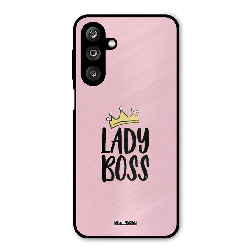 Lady Boss Samsung Galaxy M36 Mobile Back Cover - Cute PrintShield Case