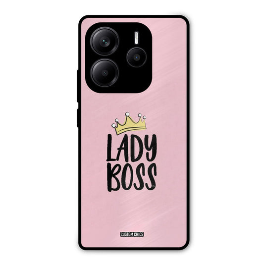 Lady Boss Redmi Note 14 Mobile Back Cover - Cute PrintShield Case