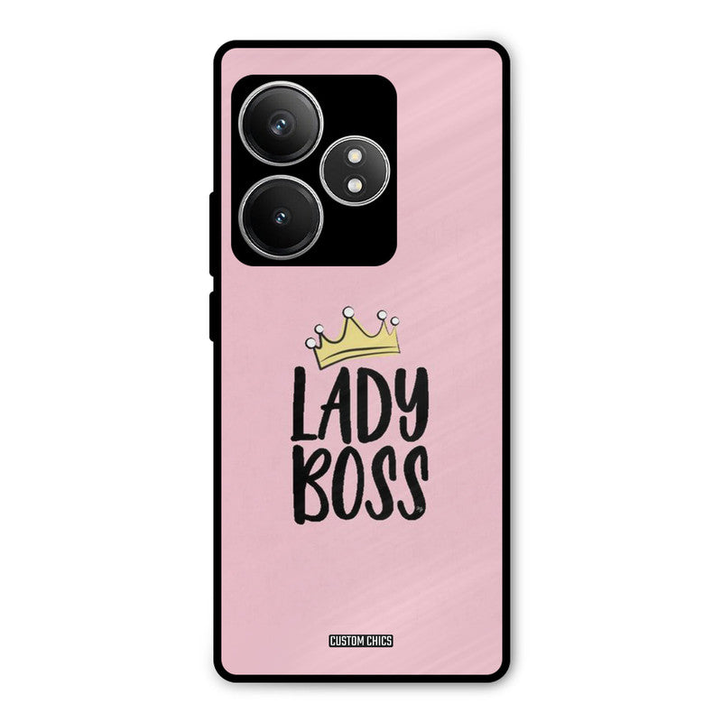 Lady Boss Realme GT 6T Mobile Back Cover - Cute PrintShield Case