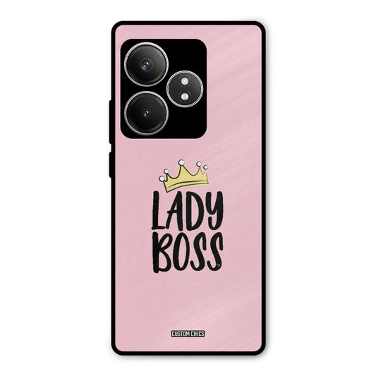 Lady Boss Realme GT 6T Mobile Back Cover - Cute PrintShield Case