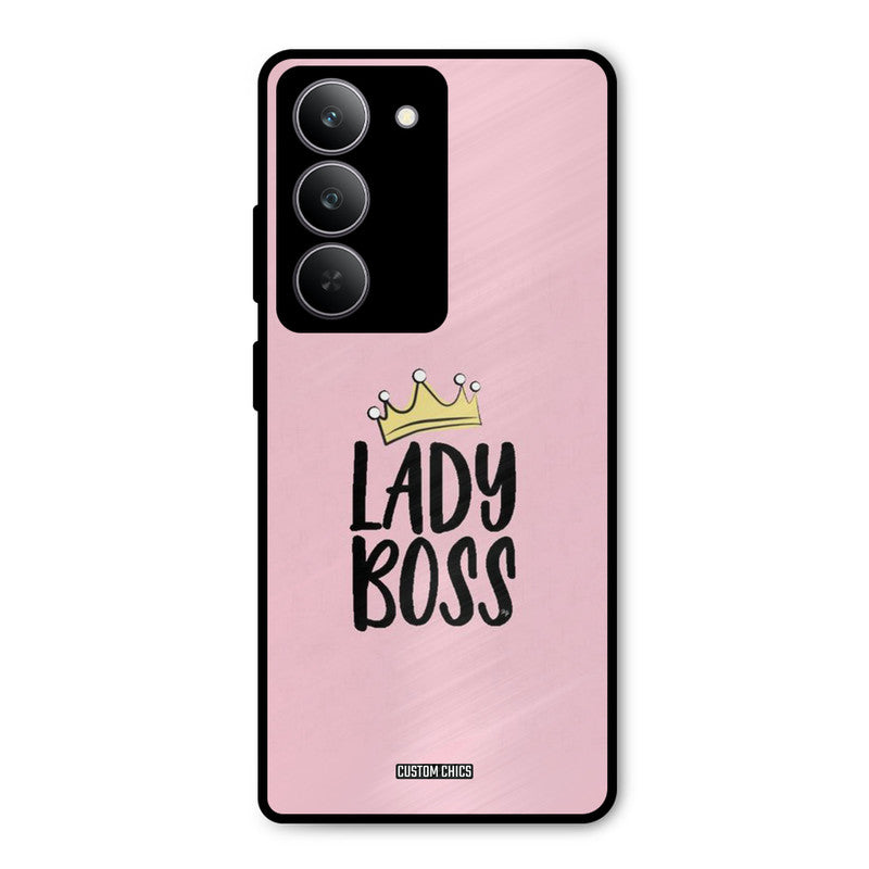 Lady Boss Realme 14x Mobile Back Cover - Cute PrintShield Case