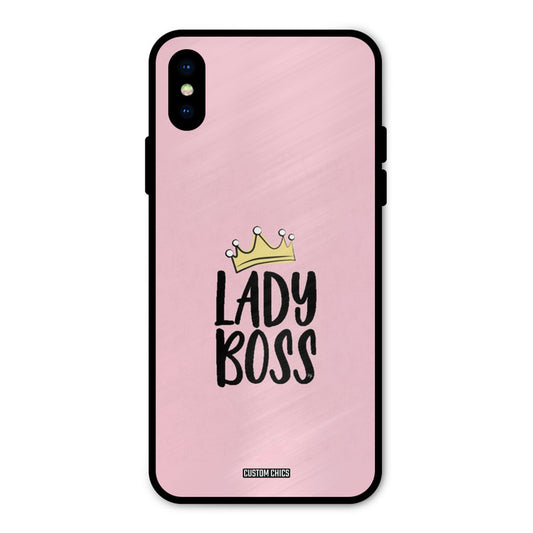 Lady Boss iPhone X Mobile Back Cover - Cute PrintShield Case