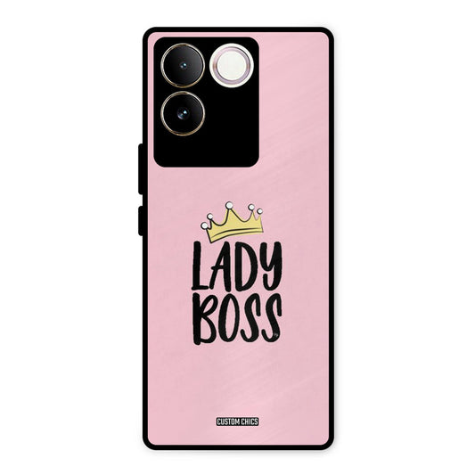 Lady Boss Vivo T2 Pro Mobile Back Cover - Cute PrintShield Case
