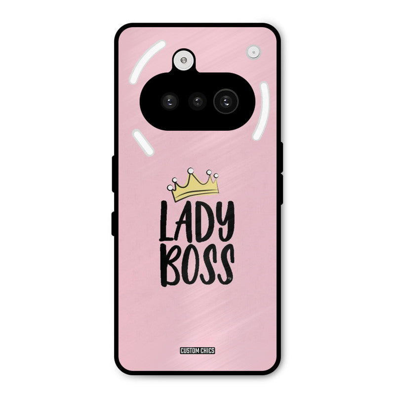 Lady Boss Nothing Phone 3A Mobile Back Cover - Cute PrintShield Case