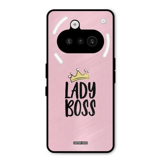 Lady Boss Nothing Phone 3A Mobile Back Cover - Cute PrintShield Case