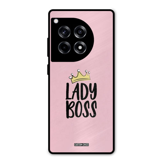 Lady Boss OnePlus 12R Mobile Back Cover - Cute PrintShield Case