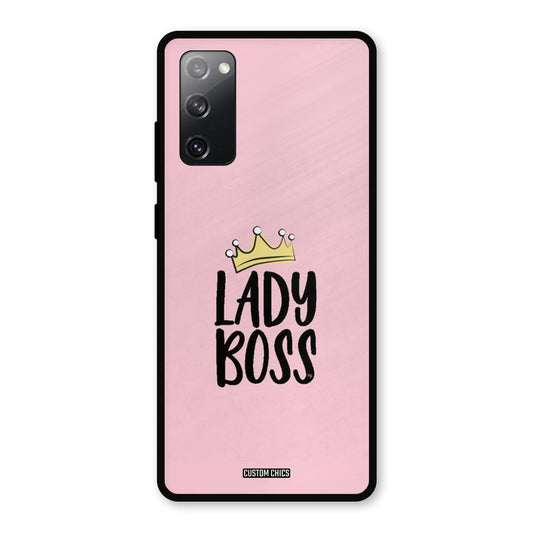 Lady Boss Samsung Galaxy S20 FE 5G Mobile Back Cover - Cute PrintShield Case