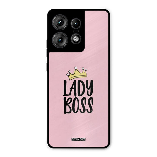 Lady Boss Motorola Edge 50 Pro Mobile Back Cover - Cute PrintShield Case