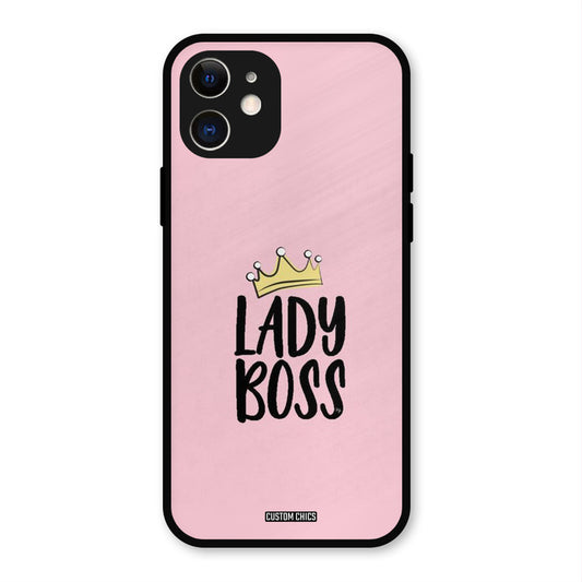 Lady Boss iPhone 12 Mobile Back Cover - Cute PrintShield Case