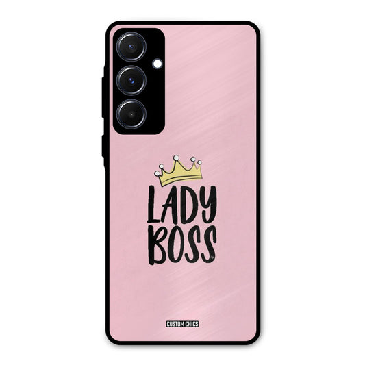 Lady Boss Samsung Galaxy A55 5G Mobile Back Cover - Cute PrintShield Case