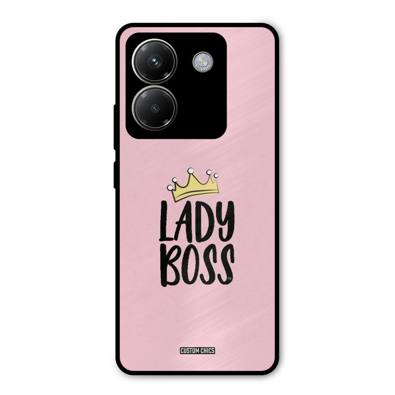 Lady Boss Poco M7 Pro Mobile Back Cover - Cute PrintShield Case