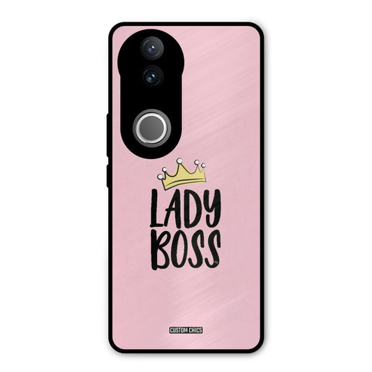Lady Boss Vivo V50 Mobile Back Cover - Cute PrintShield Case