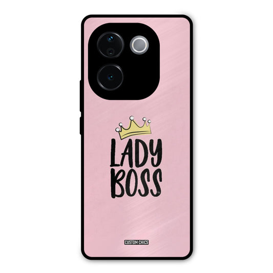 Lady Boss Vivo T3 Pro Mobile Back Cover - Cute PrintShield Case
