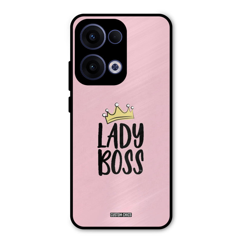 Lady Boss Oppo Reno 13 5G Mobile Back Cover - Cute PrintShield Case