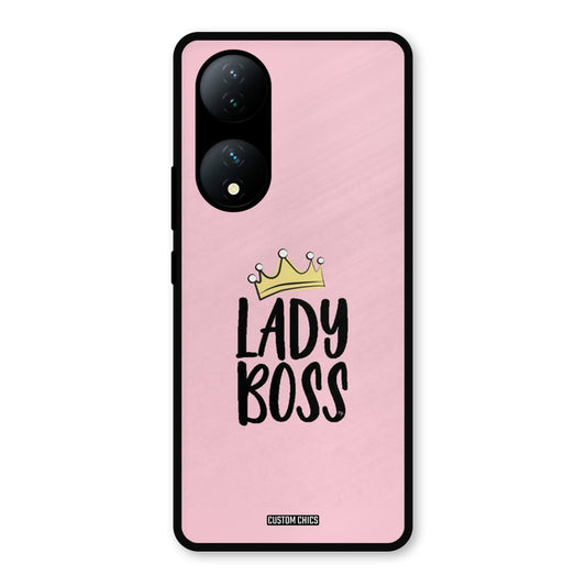 Lady Boss Vivo Y100 Mobile Back Cover - Cute PrintShield Case