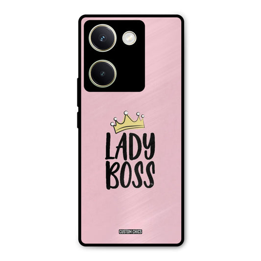 Lady Boss Vivo Y200 Pro Mobile Back Cover - Cute PrintShield Case