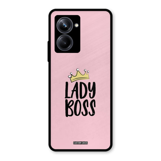 Lady Boss Realme 10 Pro Mobile Back Cover - Cute PrintShield Case