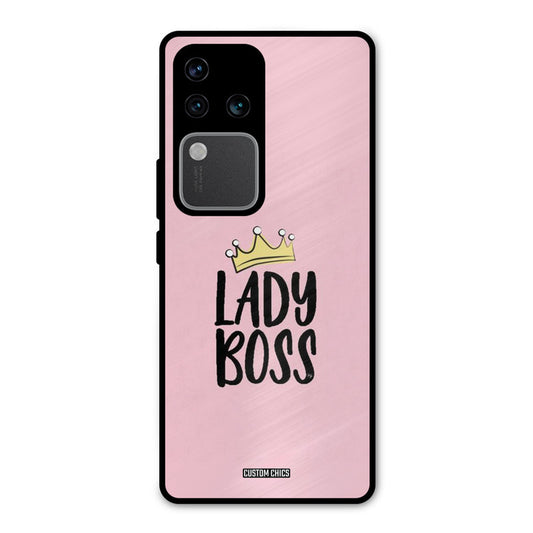 Lady Boss Vivo V30 Pro Mobile Back Cover - Cute PrintShield Case