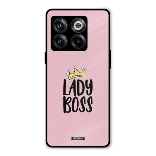 Lady Boss Oneplus 10T Mobile Back Cover - Cute PrintShield Case
