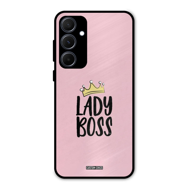 Lady Boss Samsung Galaxy A35 5G Mobile Back Cover - Cute PrintShield Case