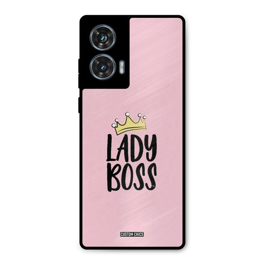 Lady Boss Moto G96 Mobile Back Cover - Cute PrintShield Case