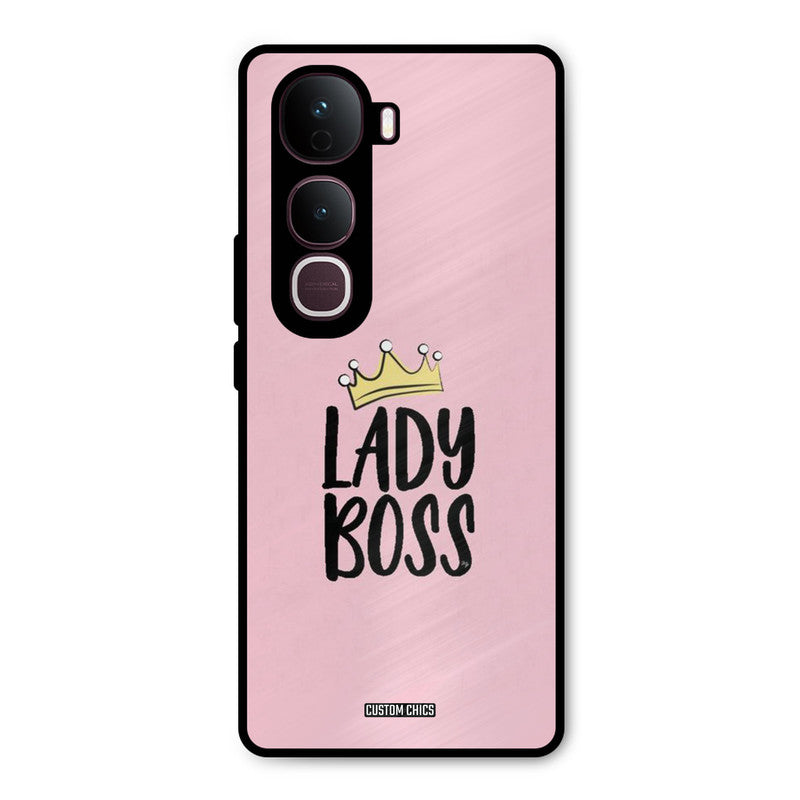 Lady Boss Vivo Y400 Pro Mobile Back Cover - Cute PrintShield Case