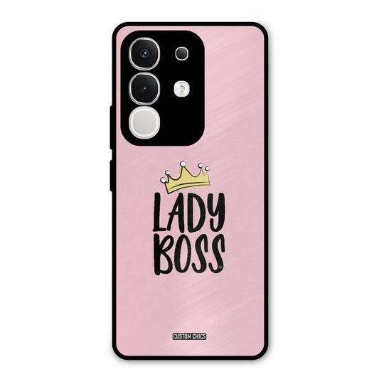 Lady Boss Vivo T4x Mobile Back Cover - Cute PrintShield Case