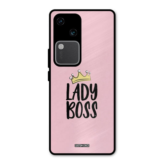 Lady Boss Vivo V30 Mobile Back Cover - Cute PrintShield Case