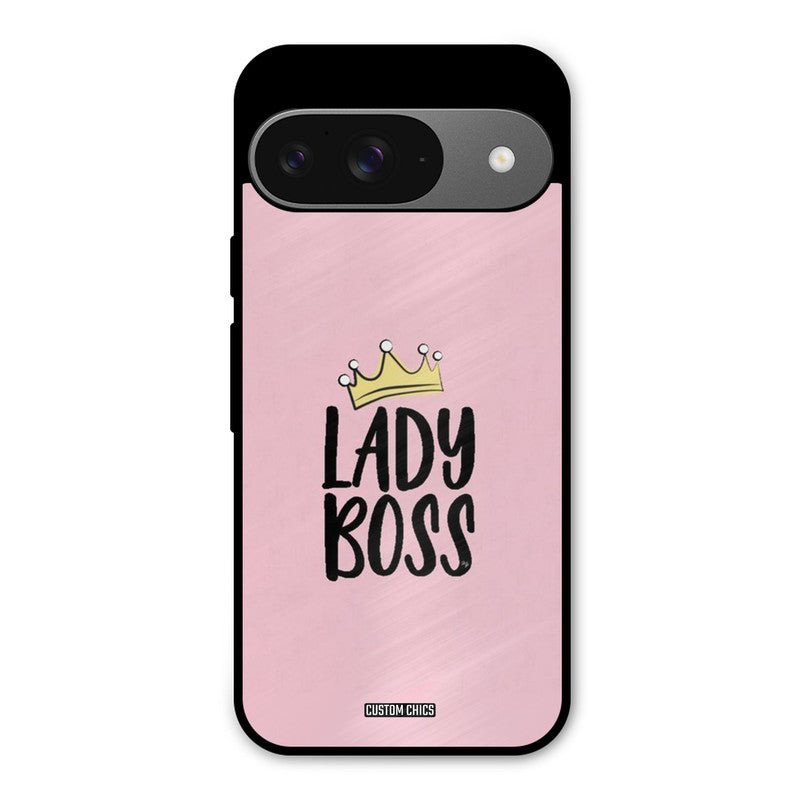 Lady Boss Google Pixel 9 Mobile Back Cover - Cute PrintShield Case