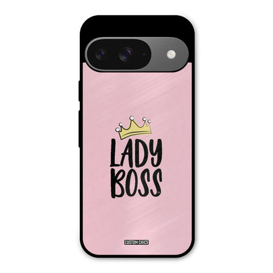 Lady Boss Google Pixel 9 Mobile Back Cover - Cute PrintShield Case