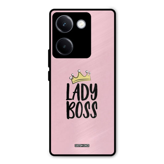 Lady Boss Vivo Y300 Plus Mobile Back Cover - Cute PrintShield Case