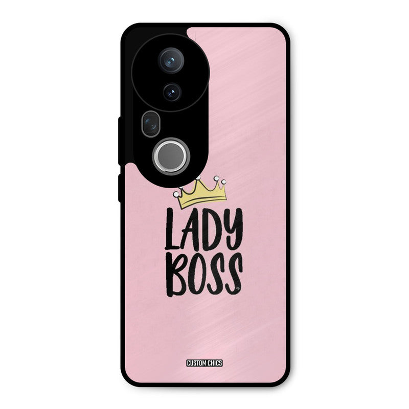 Lady Boss Vivo T4 Ultra Mobile Back Cover - Cute PrintShield Case