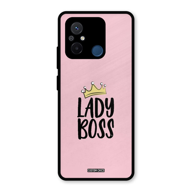 Lady Boss Redmi 12c Mobile Back Cover - Cute PrintShield Case