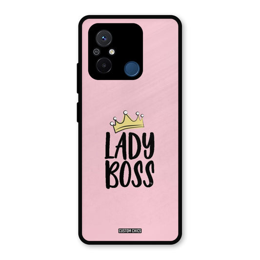 Lady Boss Redmi 12c Mobile Back Cover - Cute PrintShield Case