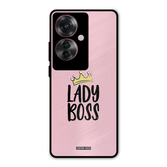 Lady Boss Oppo F25 Pro Mobile Back Cover - Cute PrintShield Case