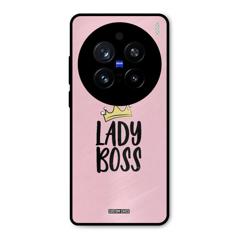 Lady Boss Vivo X200 Pro Mobile Back Cover - Cute PrintShield Case