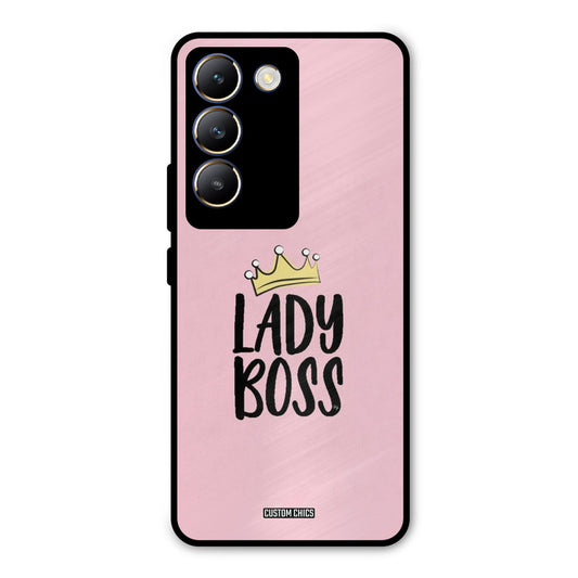 Lady Boss Vivo Y200e Mobile Back Cover - Cute PrintShield Case