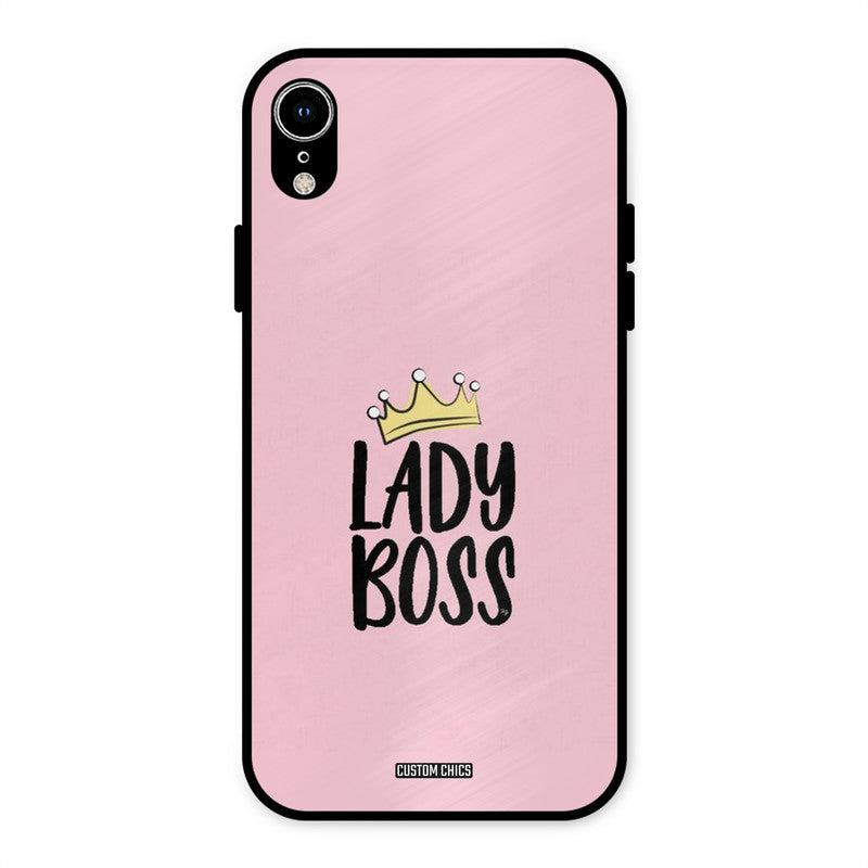 Lady Boss iPhone XR Mobile Back Cover - Cute PrintShield Case