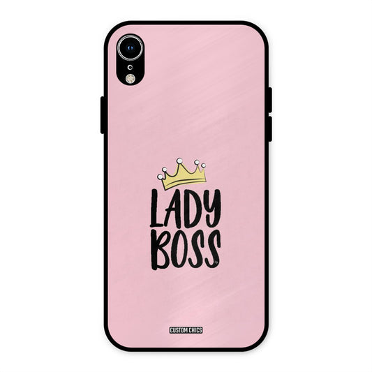 Lady Boss iPhone XR Mobile Back Cover - Cute PrintShield Case