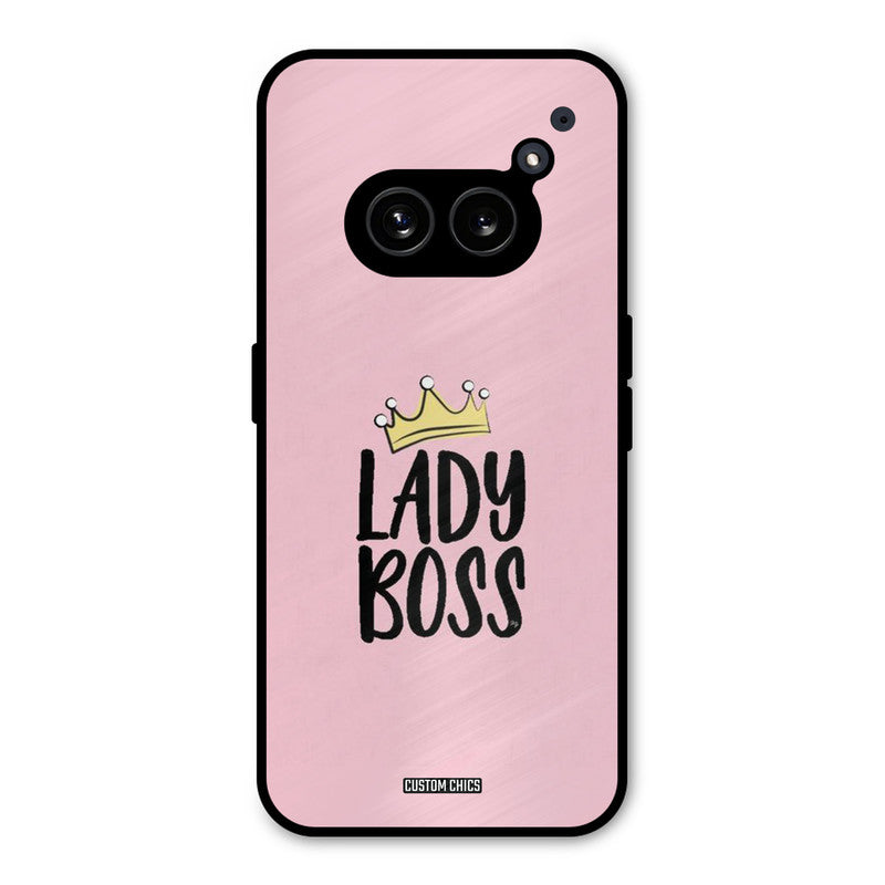 Lady Boss Nothing Phone 2a Mobile Back Cover - Cute PrintShield Case